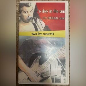 Sublime A Day in the Sun Two Live Concerts VHS - Vintage
